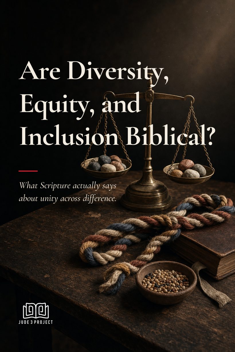 Are Diversity, Equity, and Inclusion Biblical