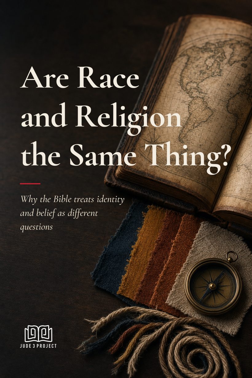 Are Race and Religion the Same Thing?