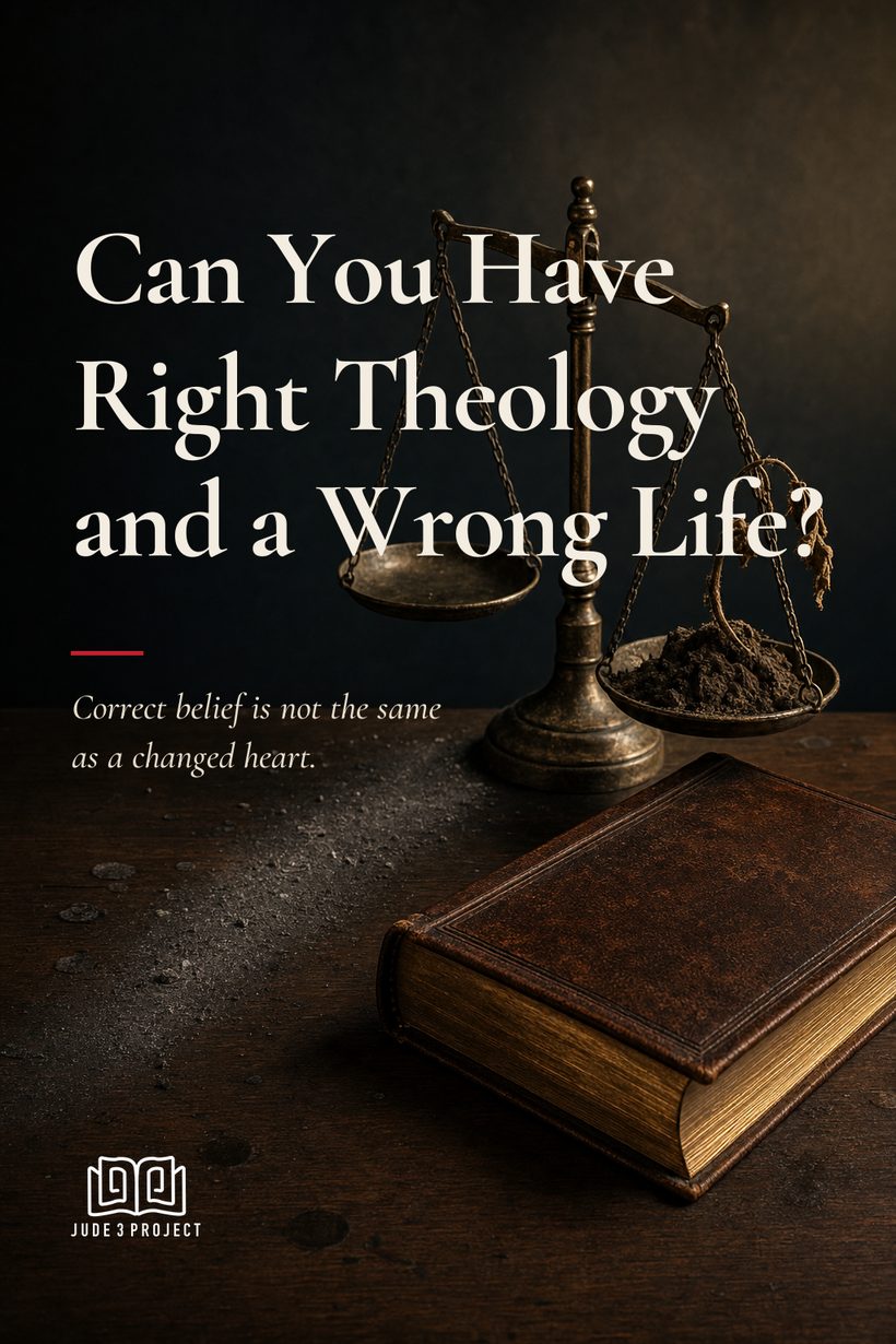 Can You Have Right Theology and a Wrong Life