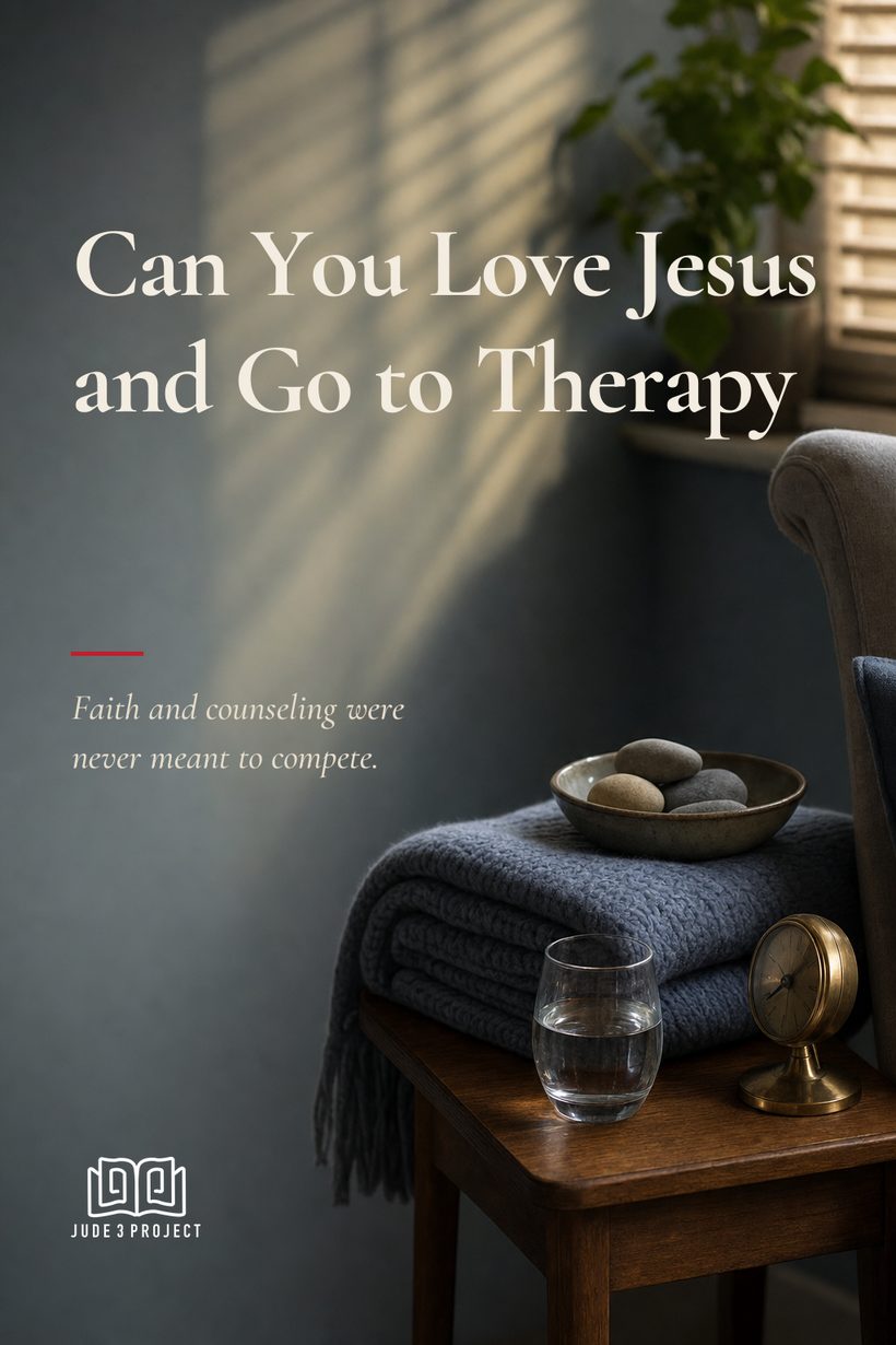 Can You Love Jesus and Go to Therapy