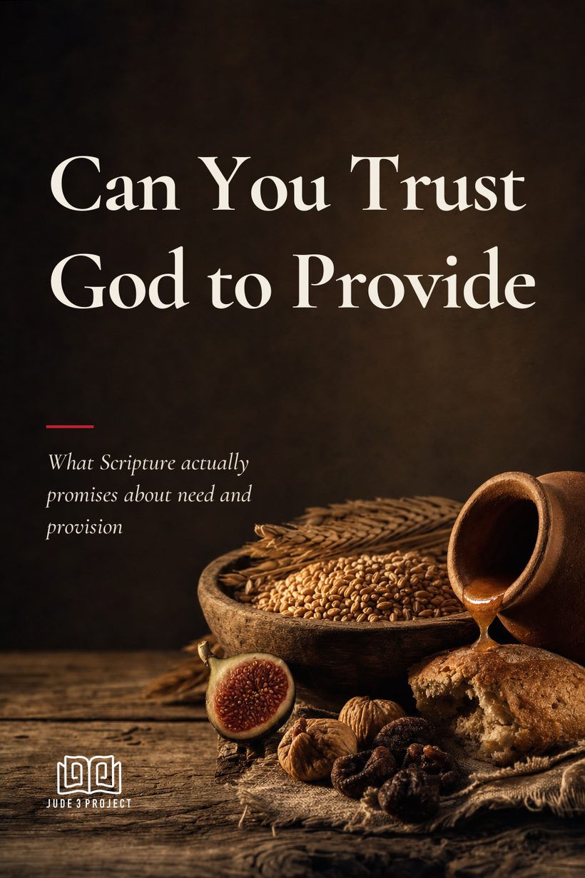 Can You Trust God to Provide