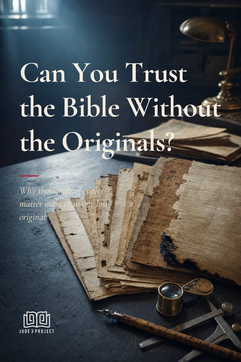 Can You Trust the Bible If We Don’t Have the Originals