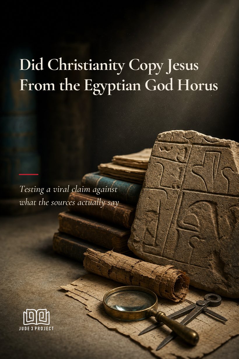 Did Christianity Copy Jesus From the Egyptian God Horus