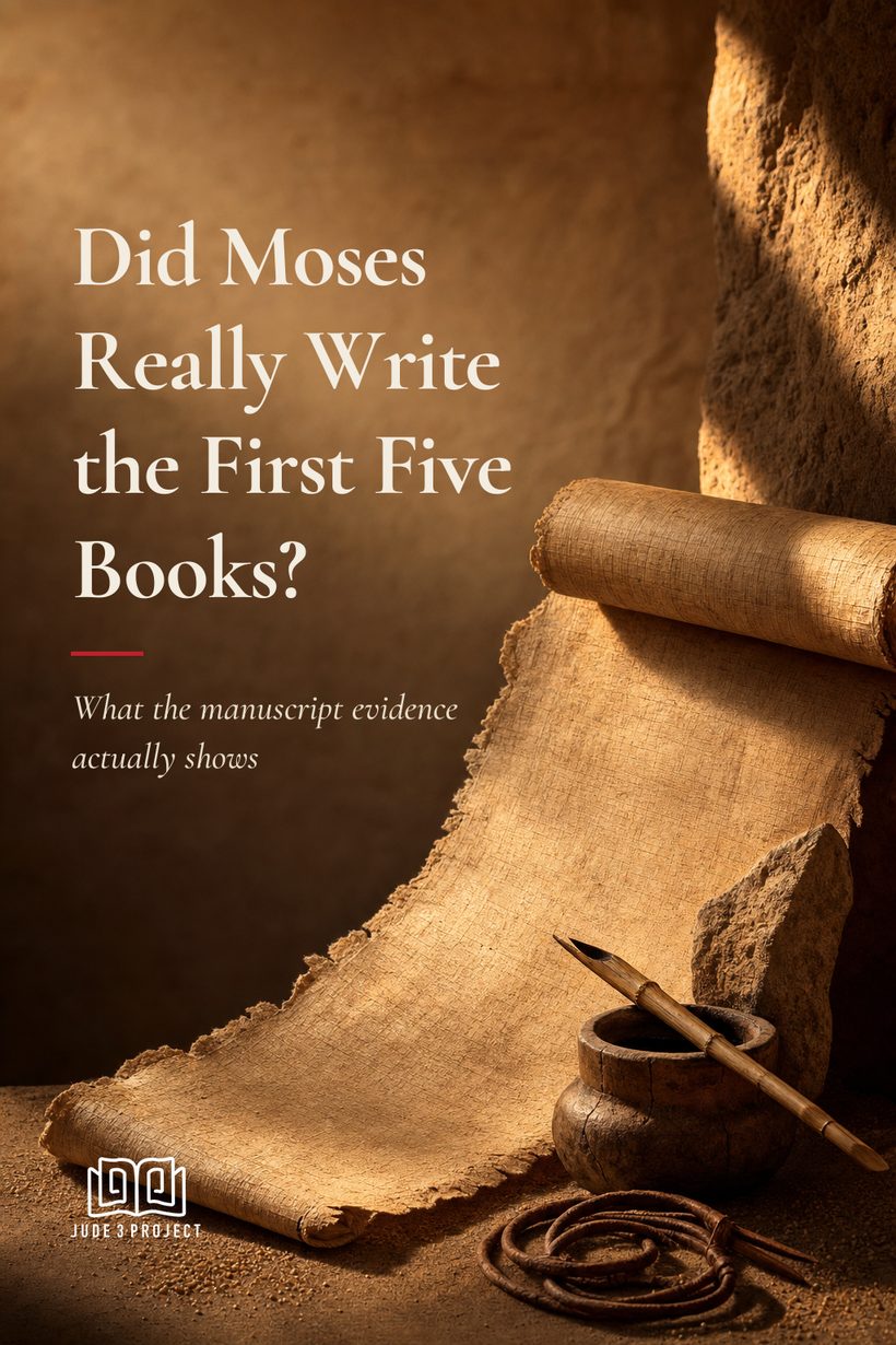 Did Moses Really Write the First Five Books of the Bible