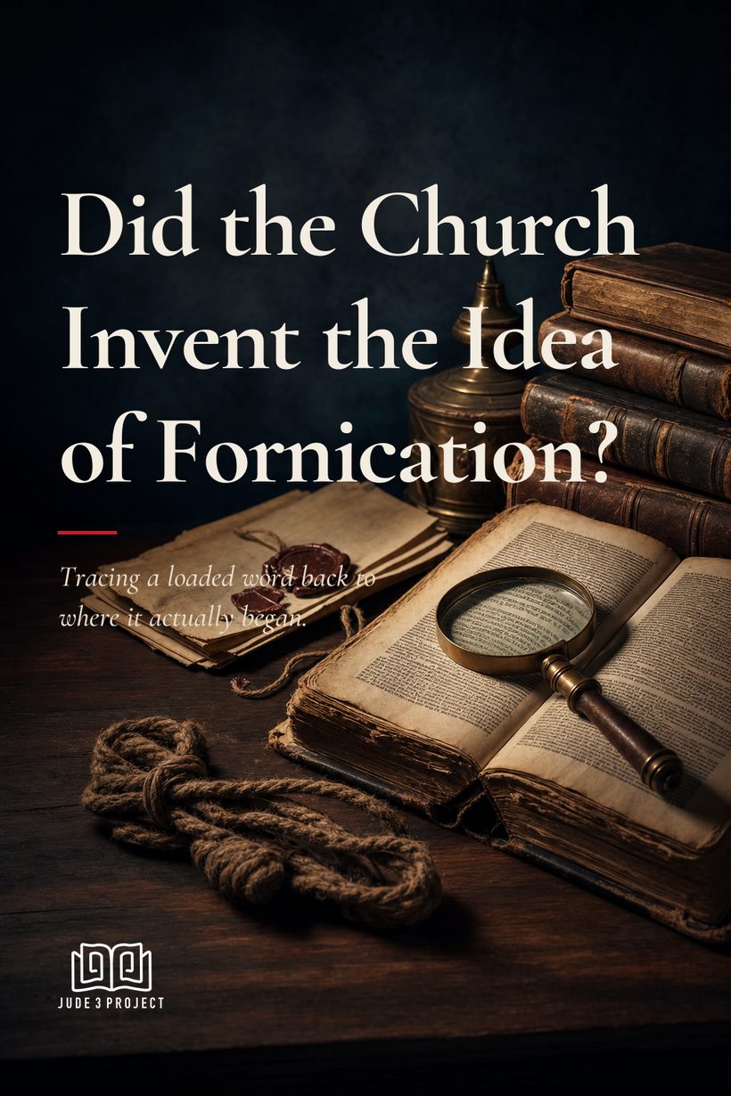 Did the Church Invent the Idea of Fornication