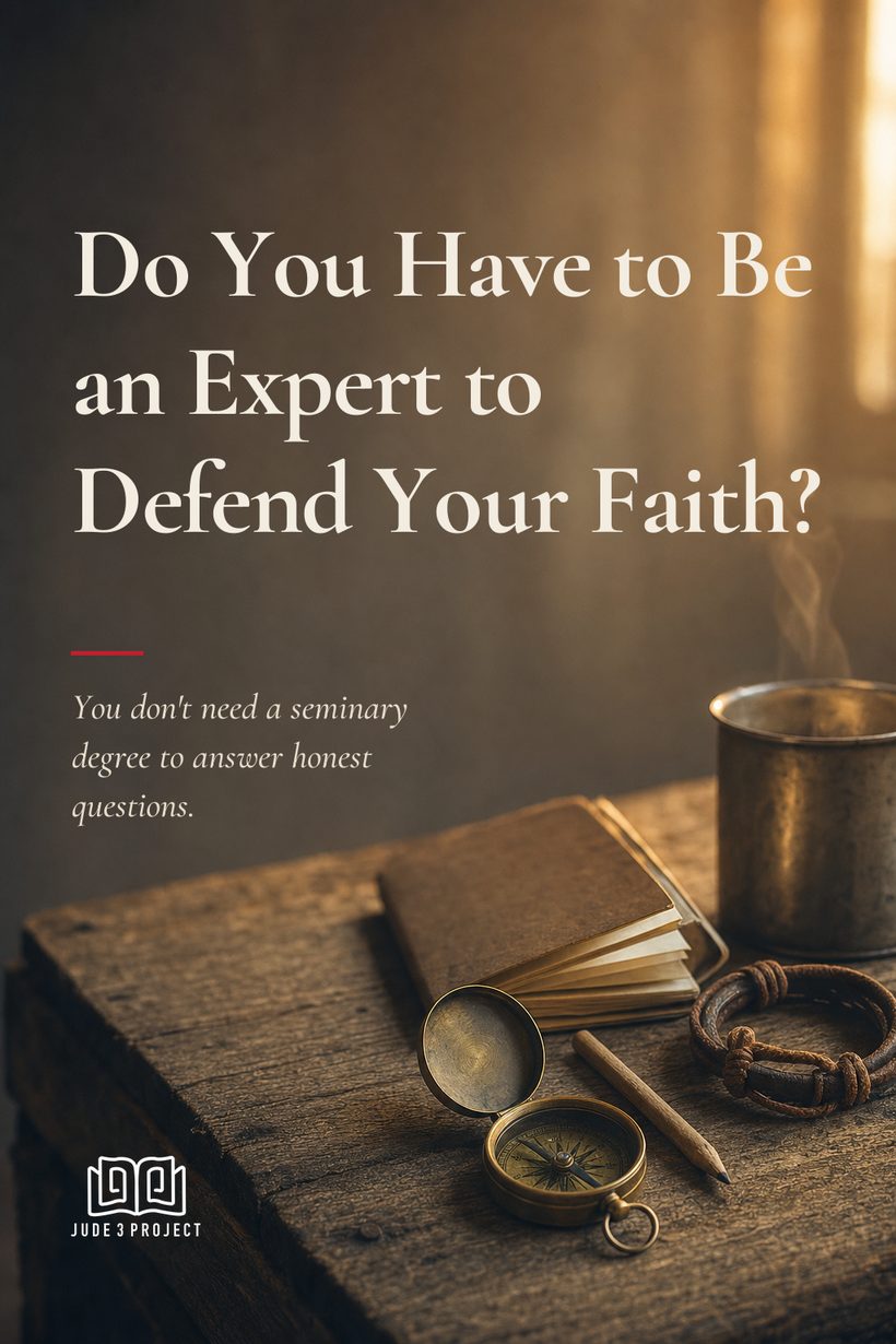 Do You Have to Be an Expert to Defend Your Faith