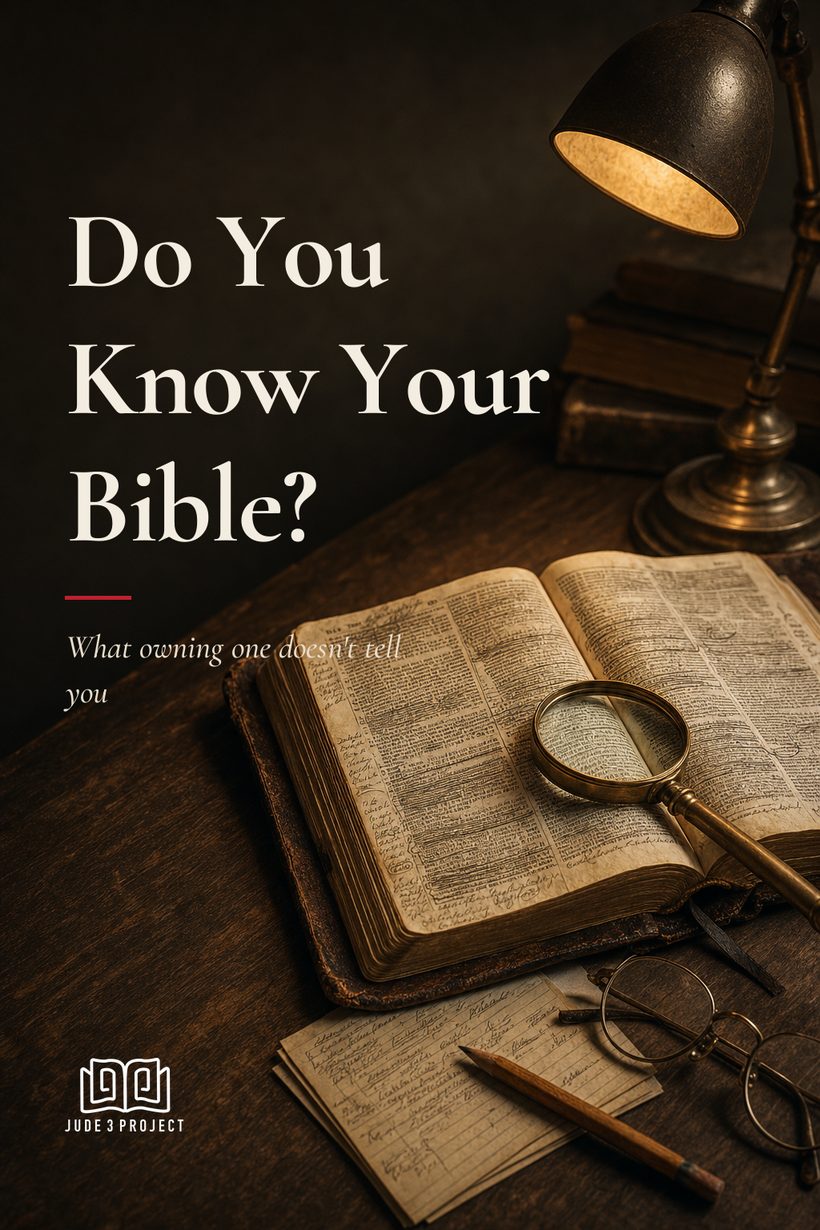 Do You Know Your Bible?