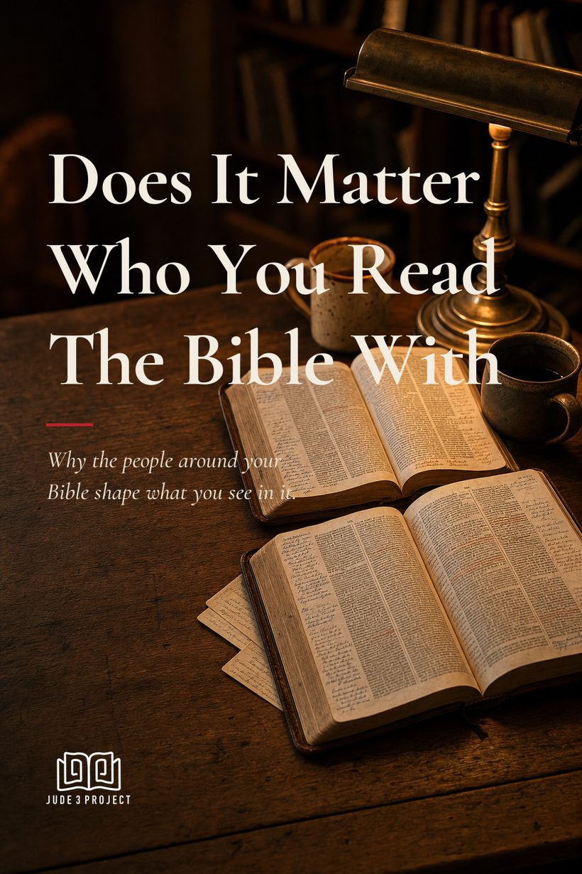 Does It Matter Who You Read the Bible With
