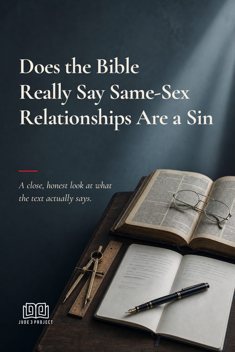 Does the Bible Really Say Same-Sex Relationships Are a Sin