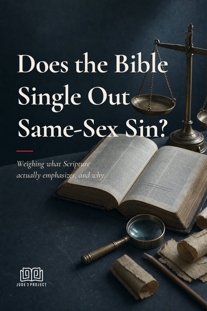 Does the Bible Single Out Same-Sex Relationships as Uniquely Sinful