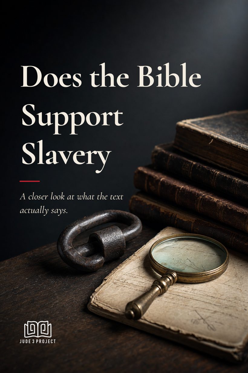Does the Bible Support Slavery