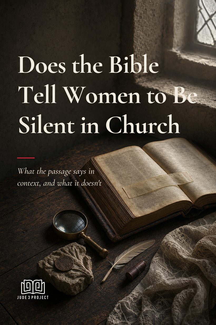 Does the Bible Tell Women to Be Silent in Church