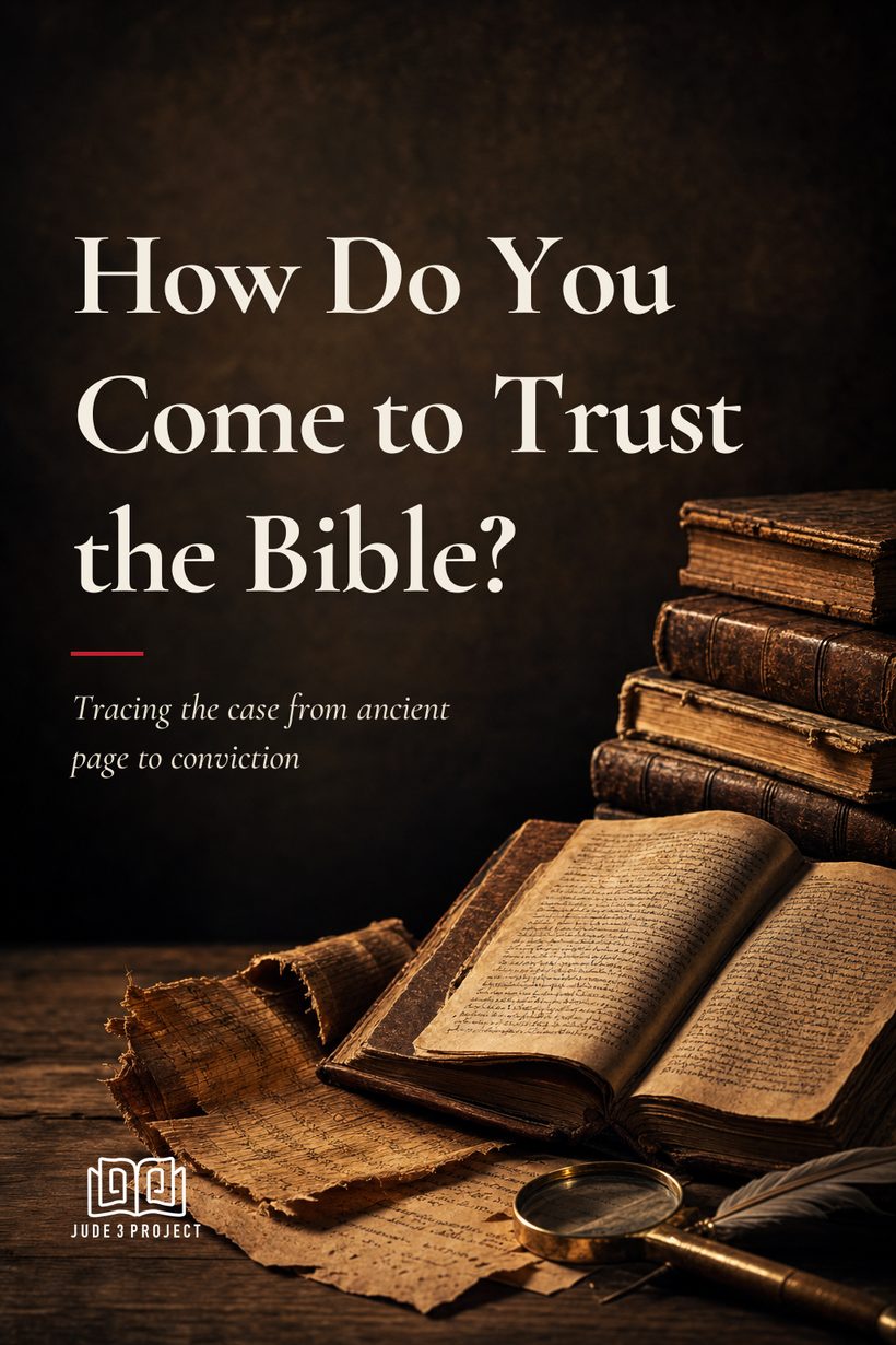 How Do You Come to Trust the Bible Is God’s Word