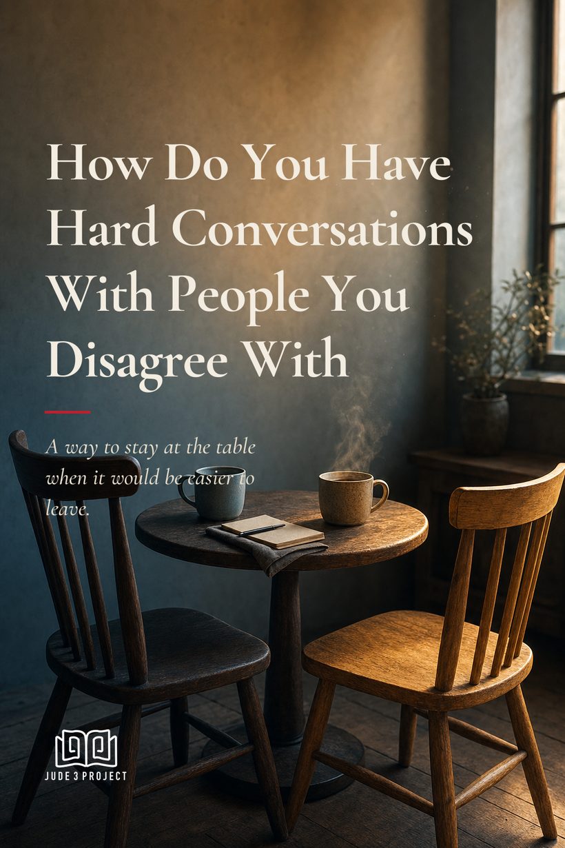 How Do You Have Hard Conversations With People You Disagree With