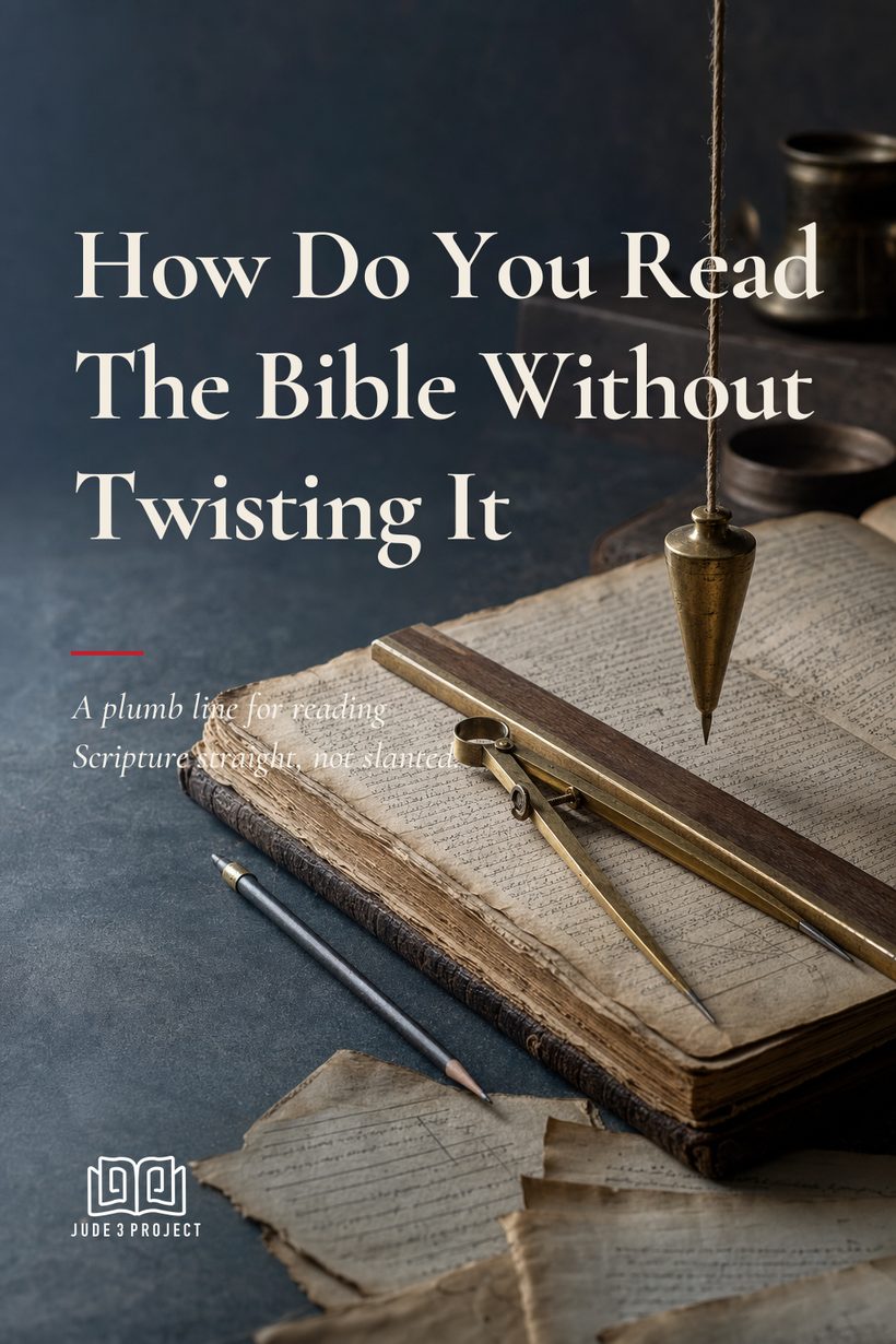 How Do You Interpret the Bible Without Twisting It