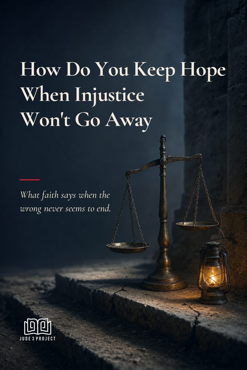 How Do You Keep Hope When Injustice Won’t Go Away
