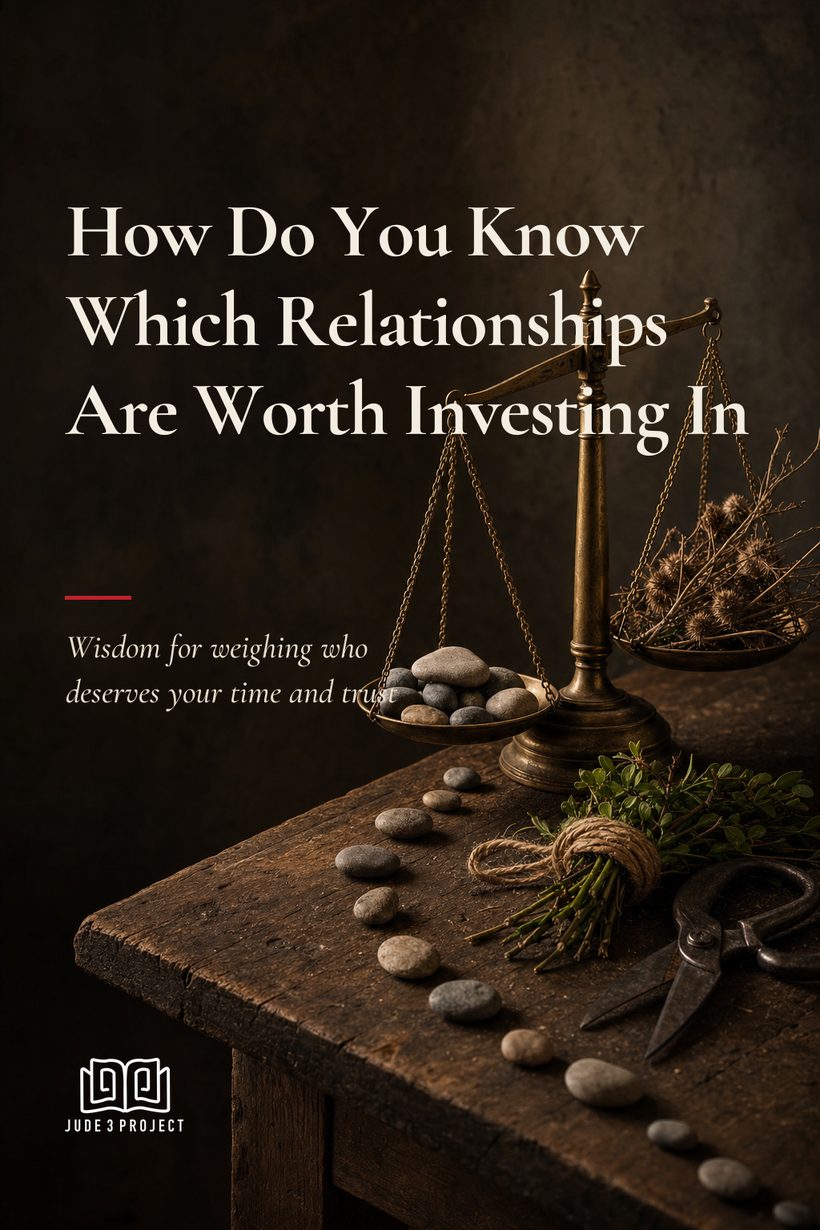How Do You Know Which Relationships Are Worth Investing In