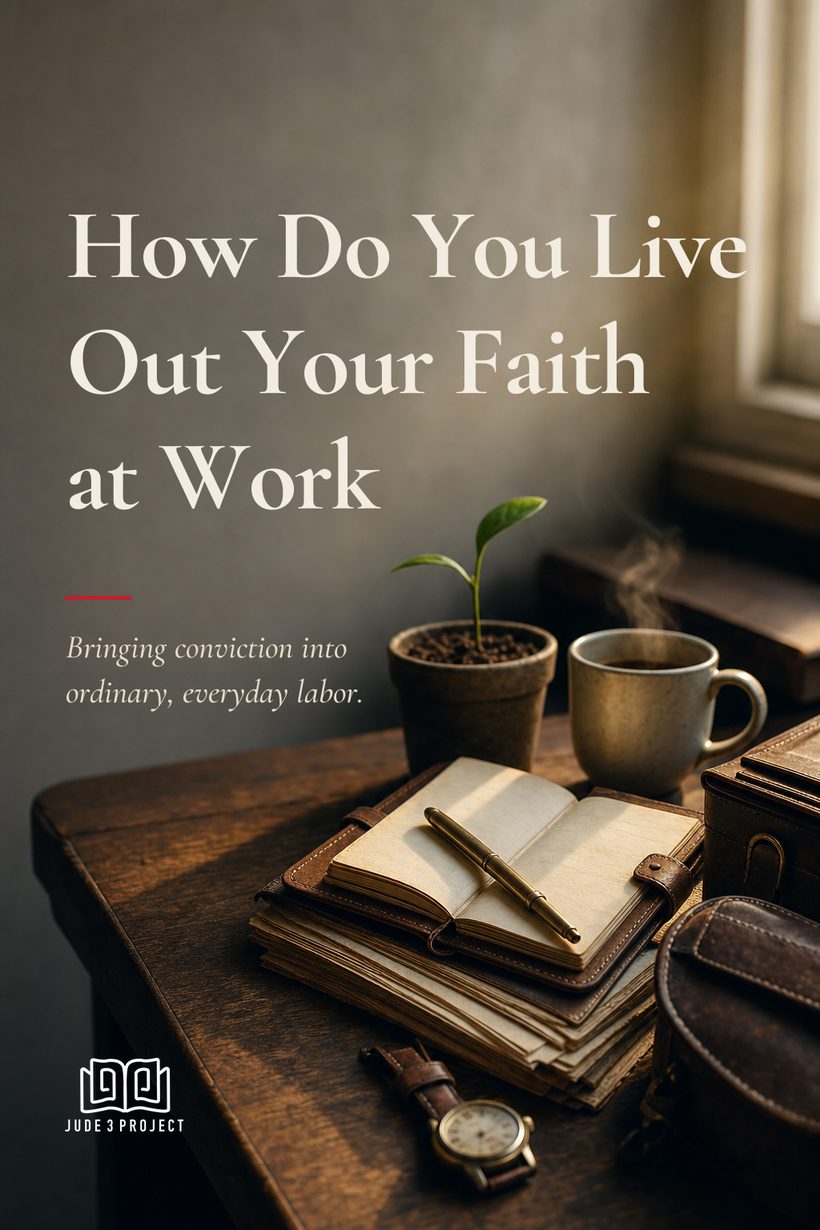 How Do You Live Out Your Faith at Work?