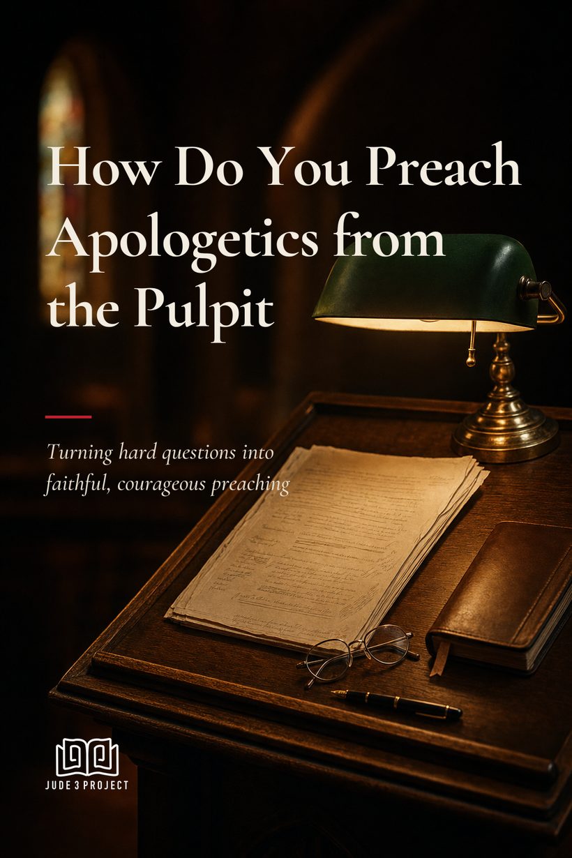 How Do You Preach Apologetics from the Pulpit