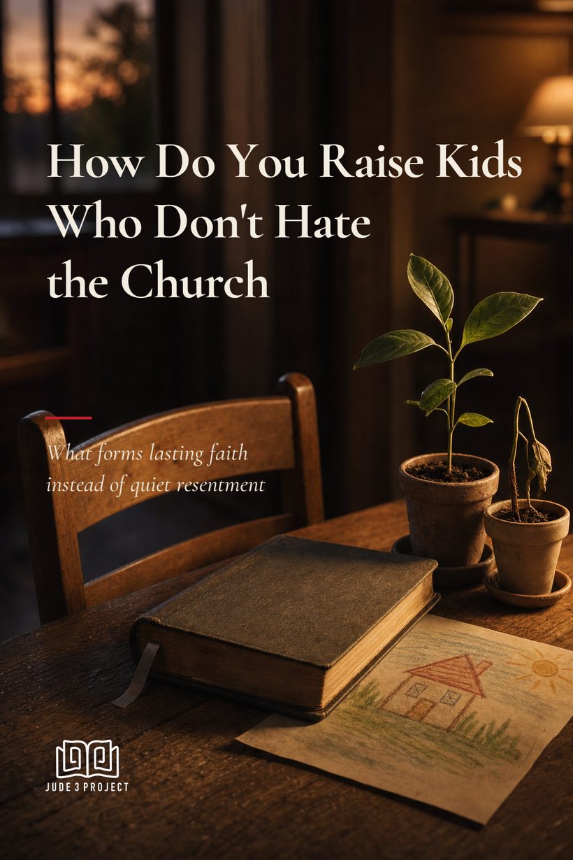 How Do You Raise Kids Who Don’t Hate the Church