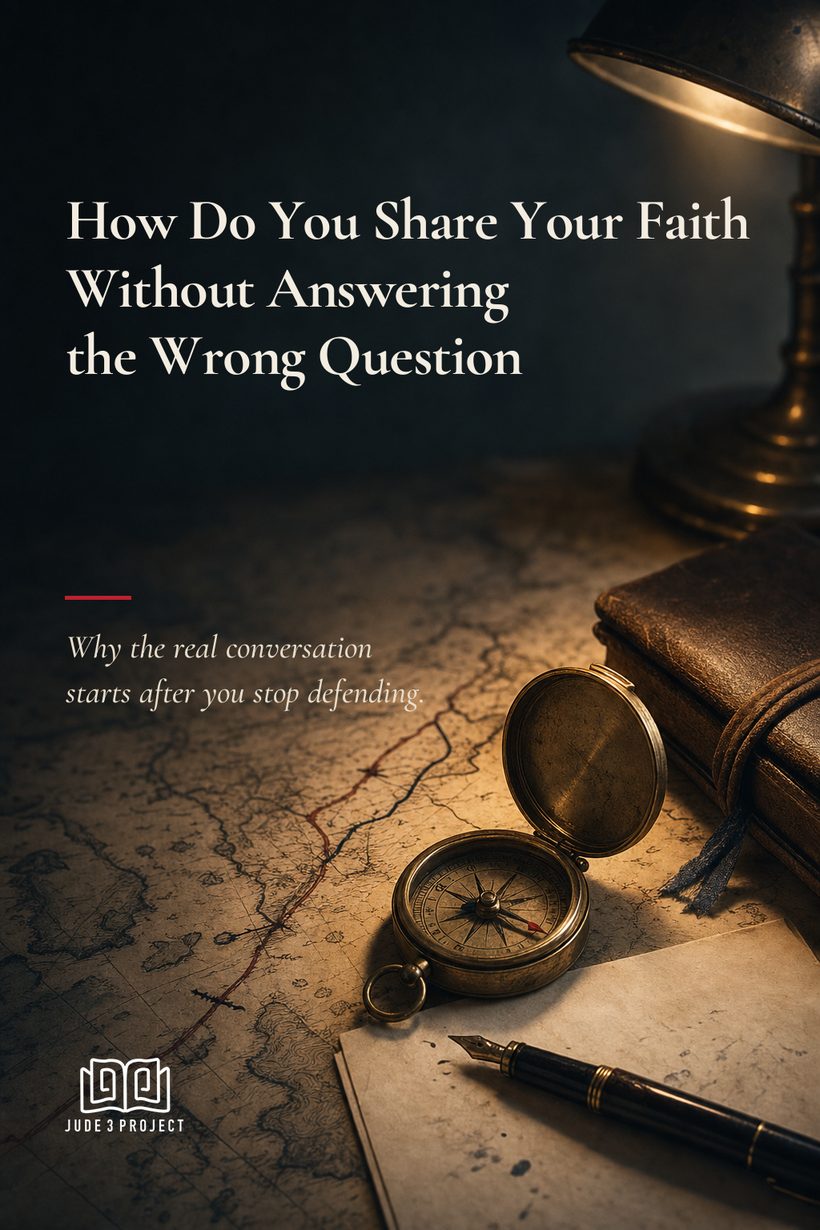 How Do You Share Your Faith Without Answering the Wrong Question