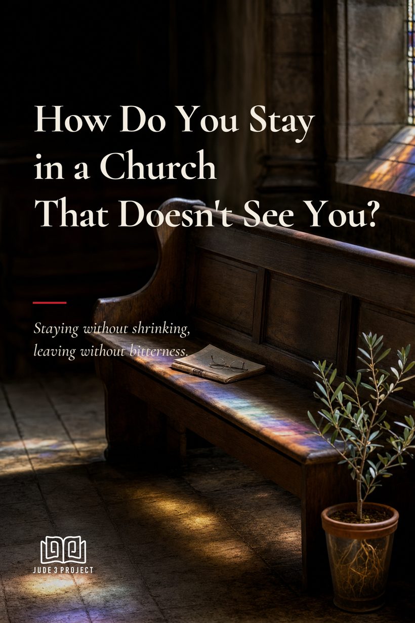 How Do You Stay in a White Church That Doesn’t See You