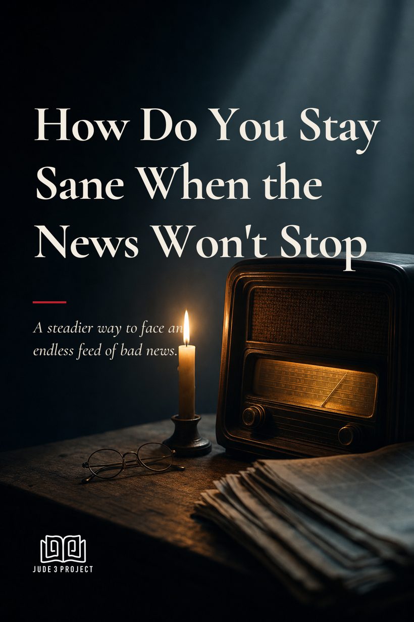 How Do You Stay Sane When the News Won’t Stop