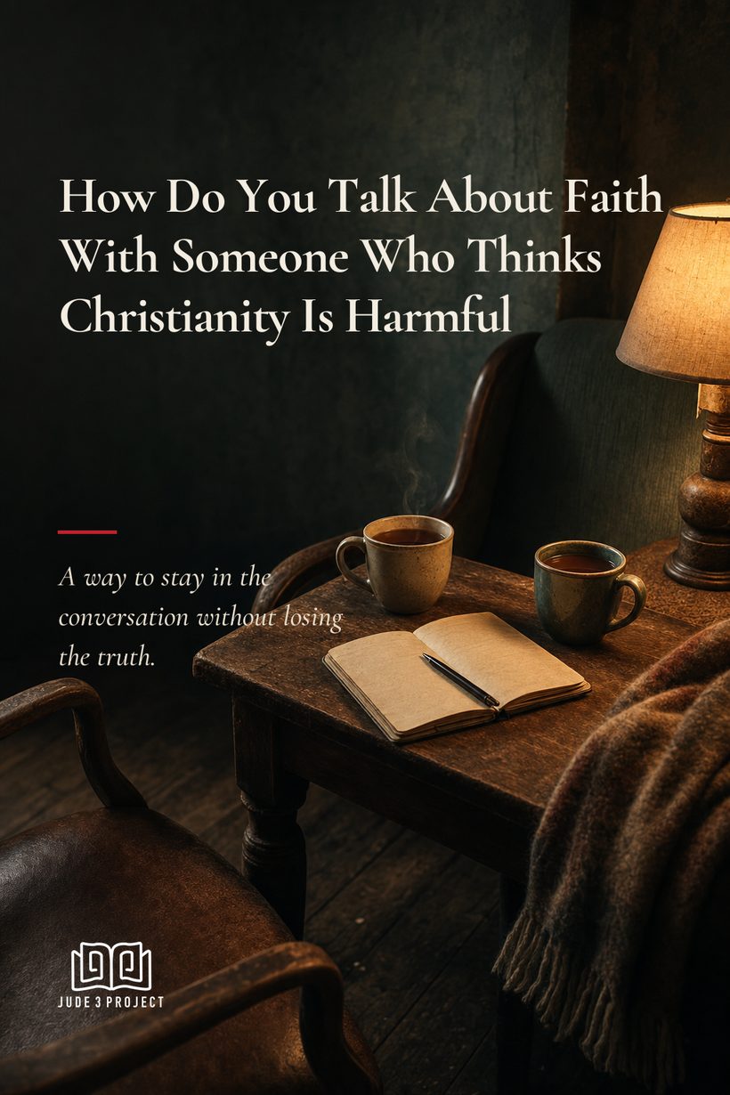 How Do You Talk About Faith With Someone Who Thinks Christianity Is Harmful