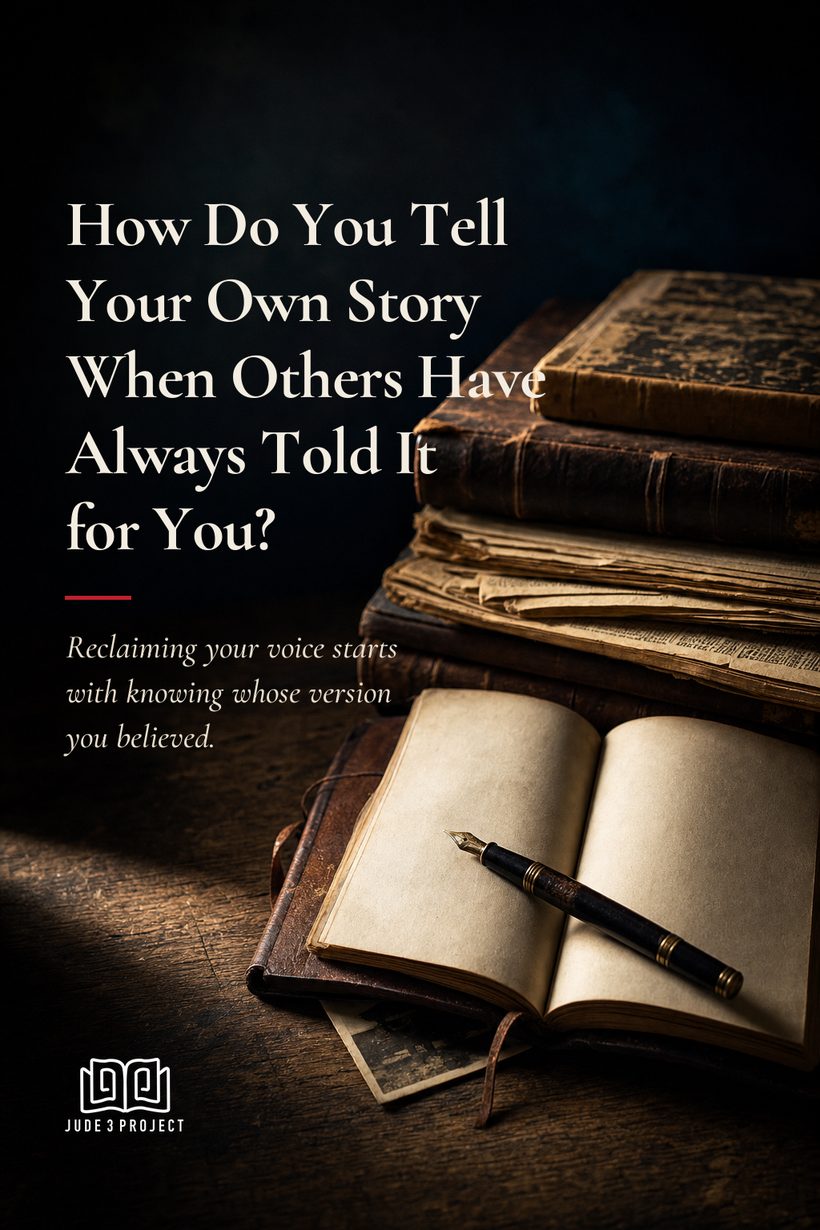 How Do You Tell Your Own Story When Others Have Always Told It for You