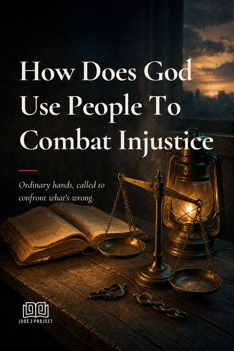 How Does God Use People To Combat Injustice