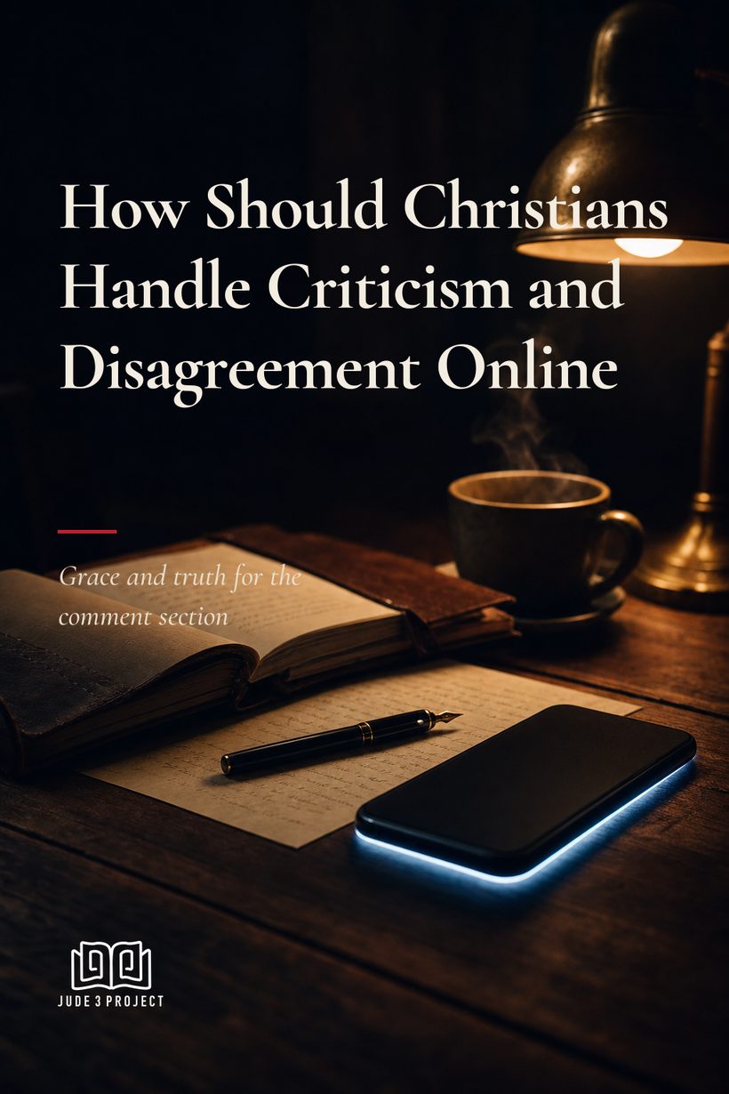 How Should Christians Handle Criticism and Disagreement Online