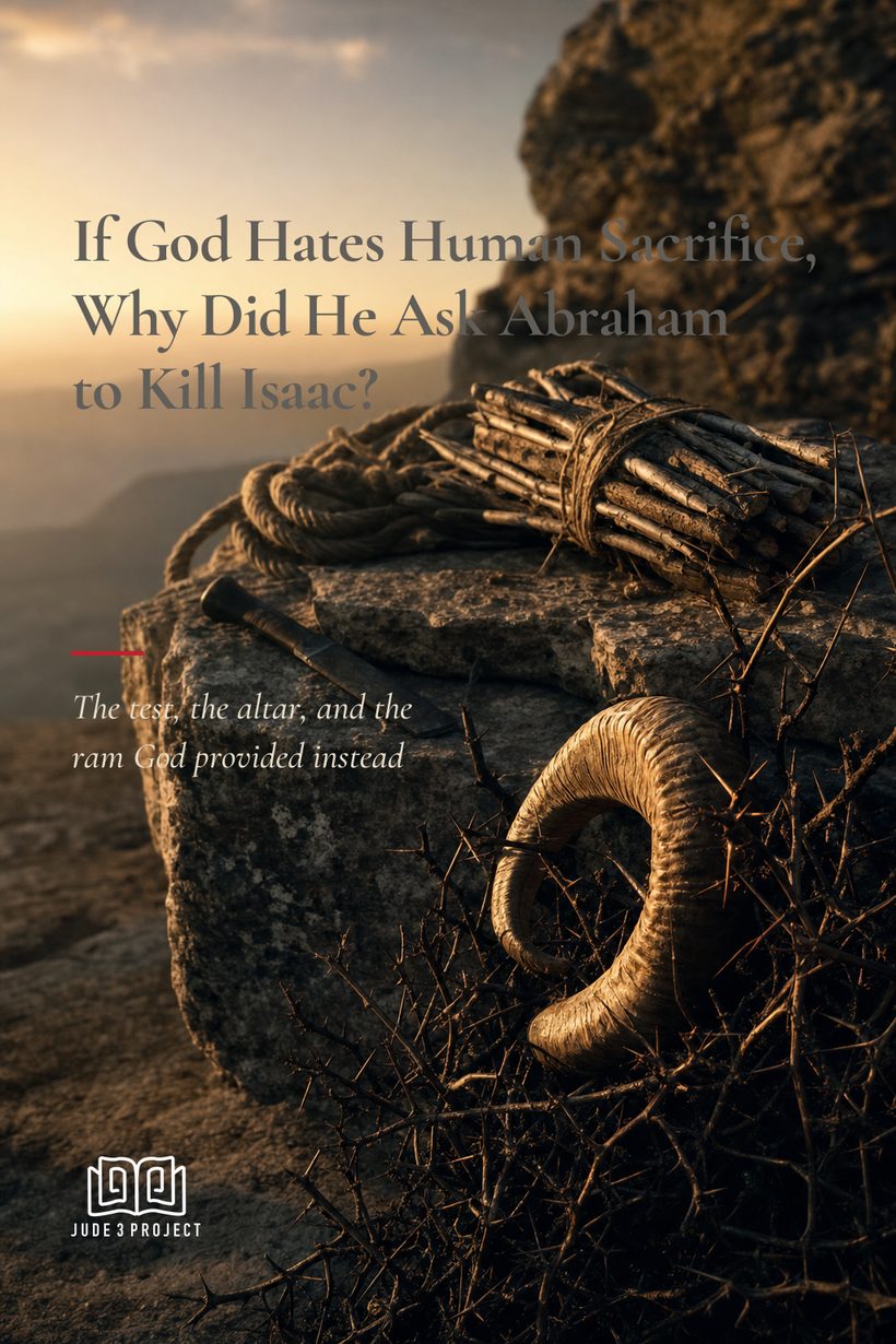 If God Hates Human Sacrifice, Why Did He Ask Abraham to Kill Isaac?