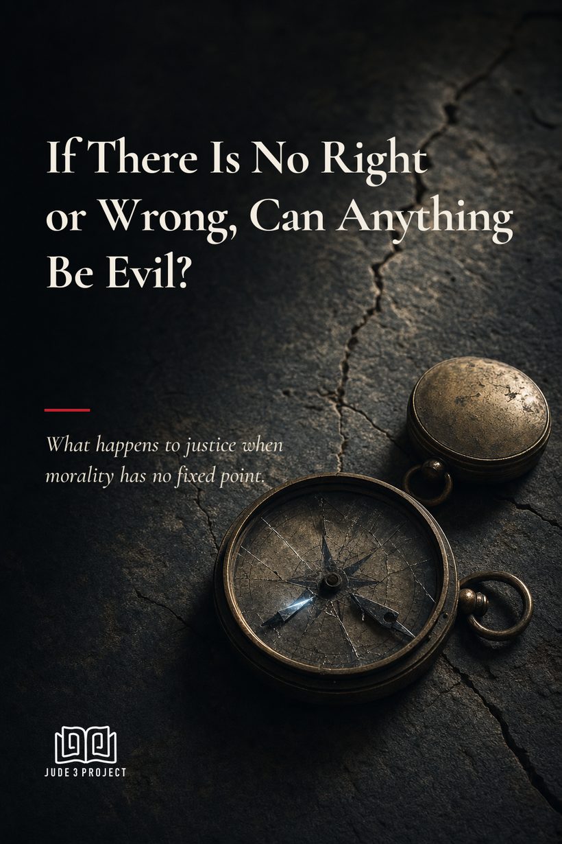 If There Is No Right or Wrong, Can Anything Really Be Evil