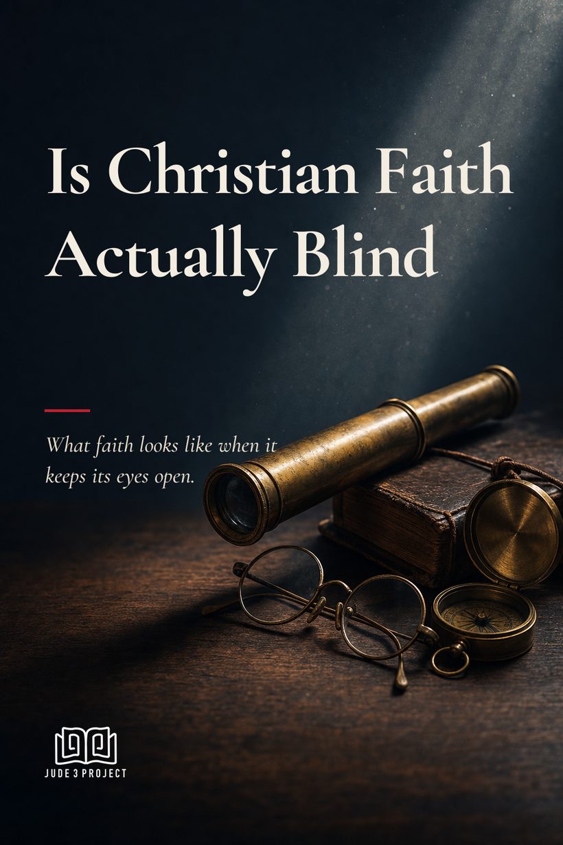 Is Christian Faith Blind