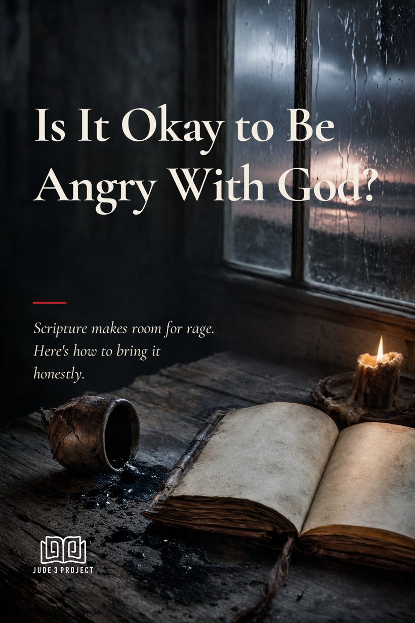 Is It Okay to Be Angry With God