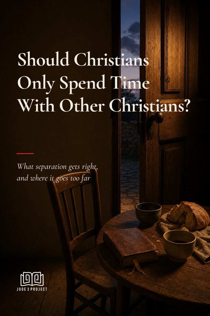 Should Christians Only Spend Time With Other Christians