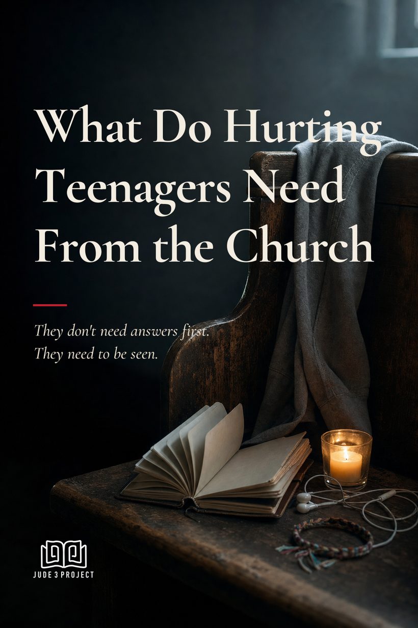 What Do Hurting Teenagers Need From the Church