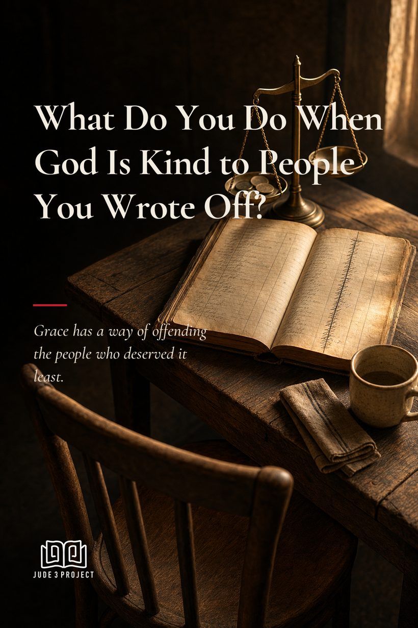 What Do You Do When God Is Kind to People You Wrote Off?
