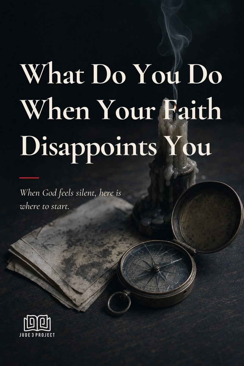 What Do You Do When Your Faith Disappoints You