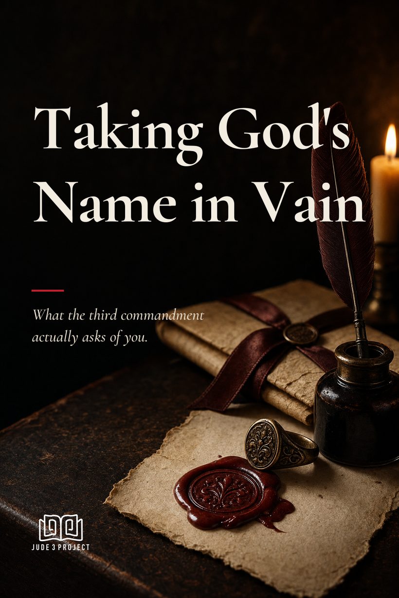 What Does It Mean to Take God’s Name in Vain