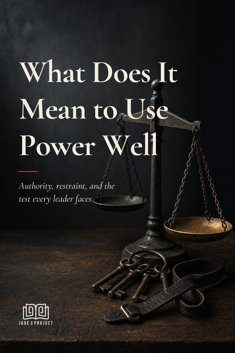 What Does It Mean to Use Power Well