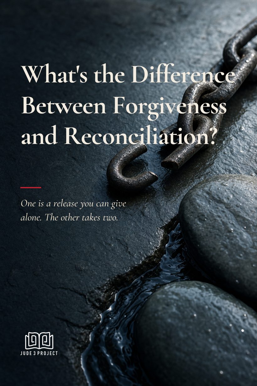 What’s the Difference Between Forgiveness and Reconciliation?