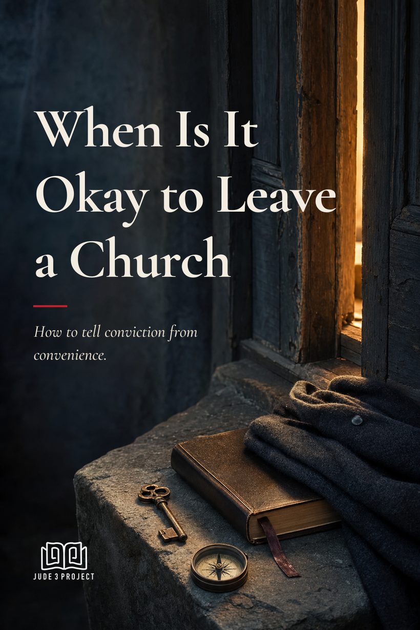 When Is It Okay to Leave a Church