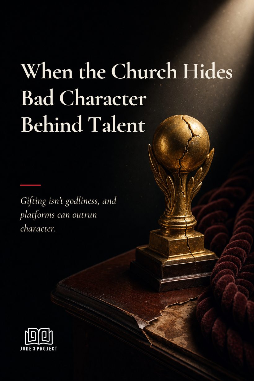 When the Church Hides Bad Character Behind Talent