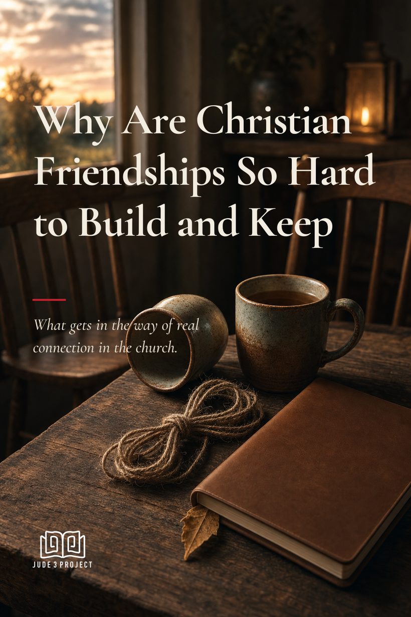 Why Are Christian Friendships So Hard to Build and Keep