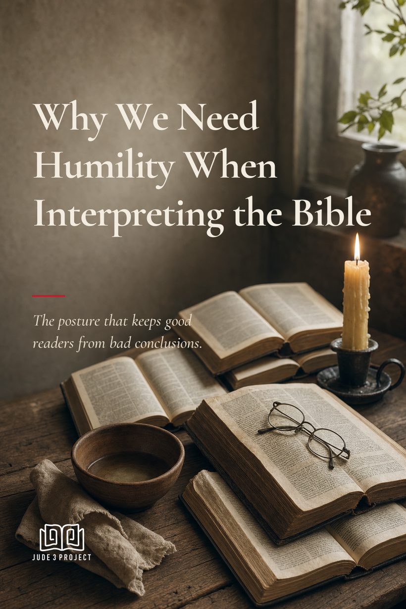 Why Do We Need Humility When Interpreting the Bible?