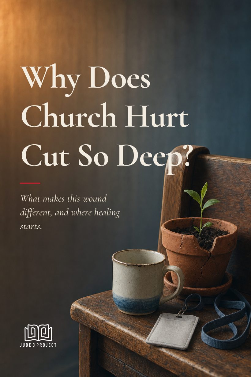Why Does Church Hurt Cut So Deep, and How Do You Begin to Heal