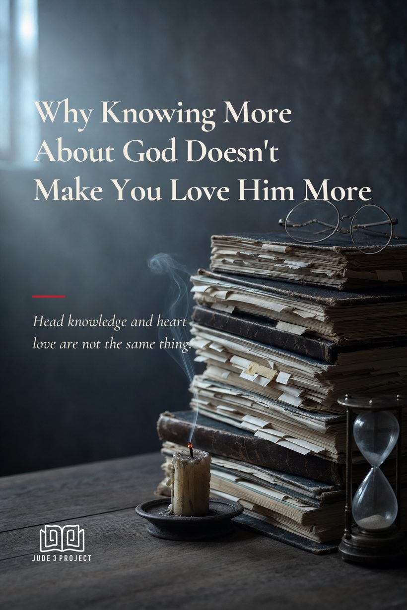 Why Doesn’t Knowing More About God Make You Love God More