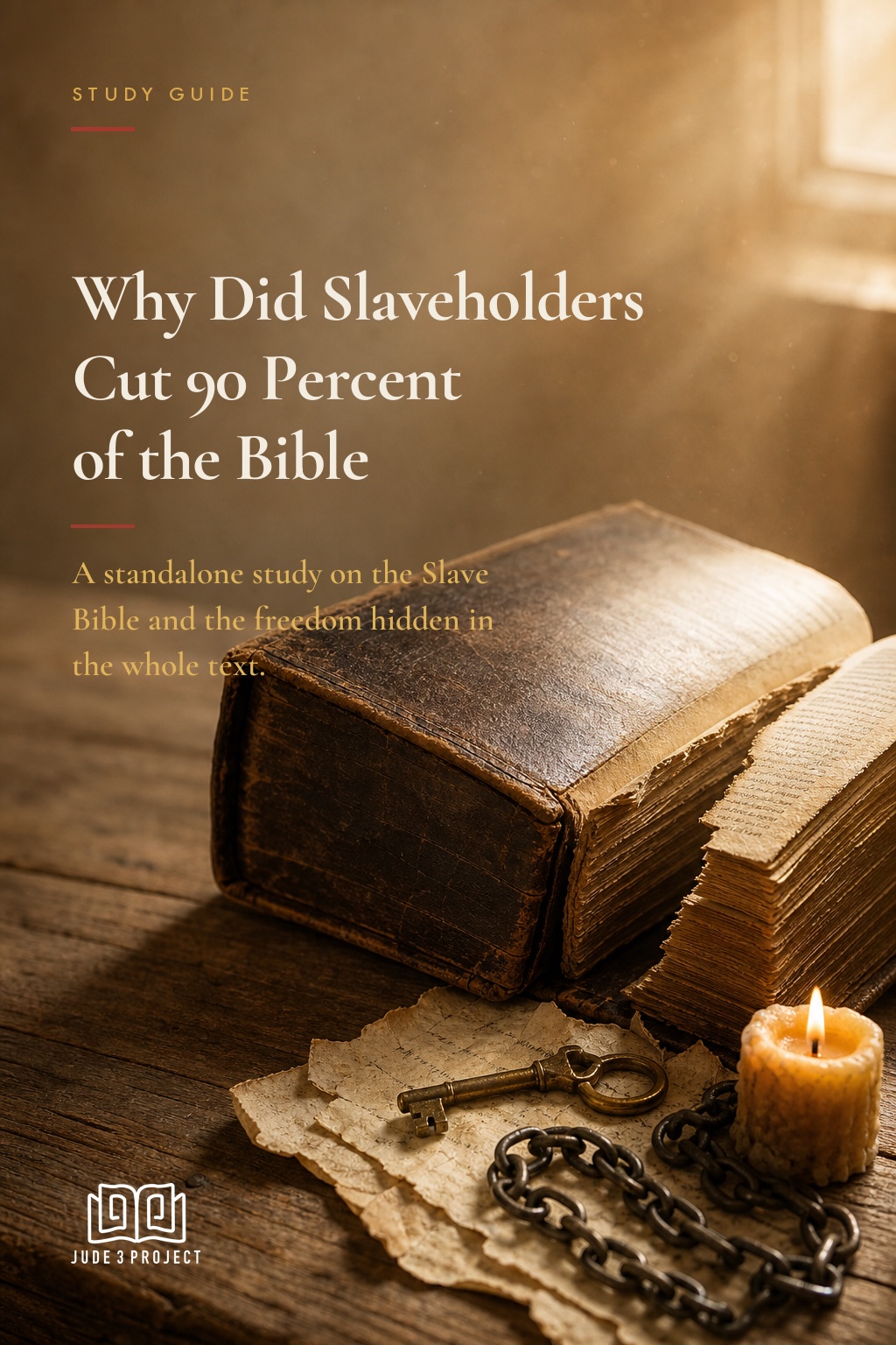 Why Did Slaveholders Cut 90 Percent of the Bible