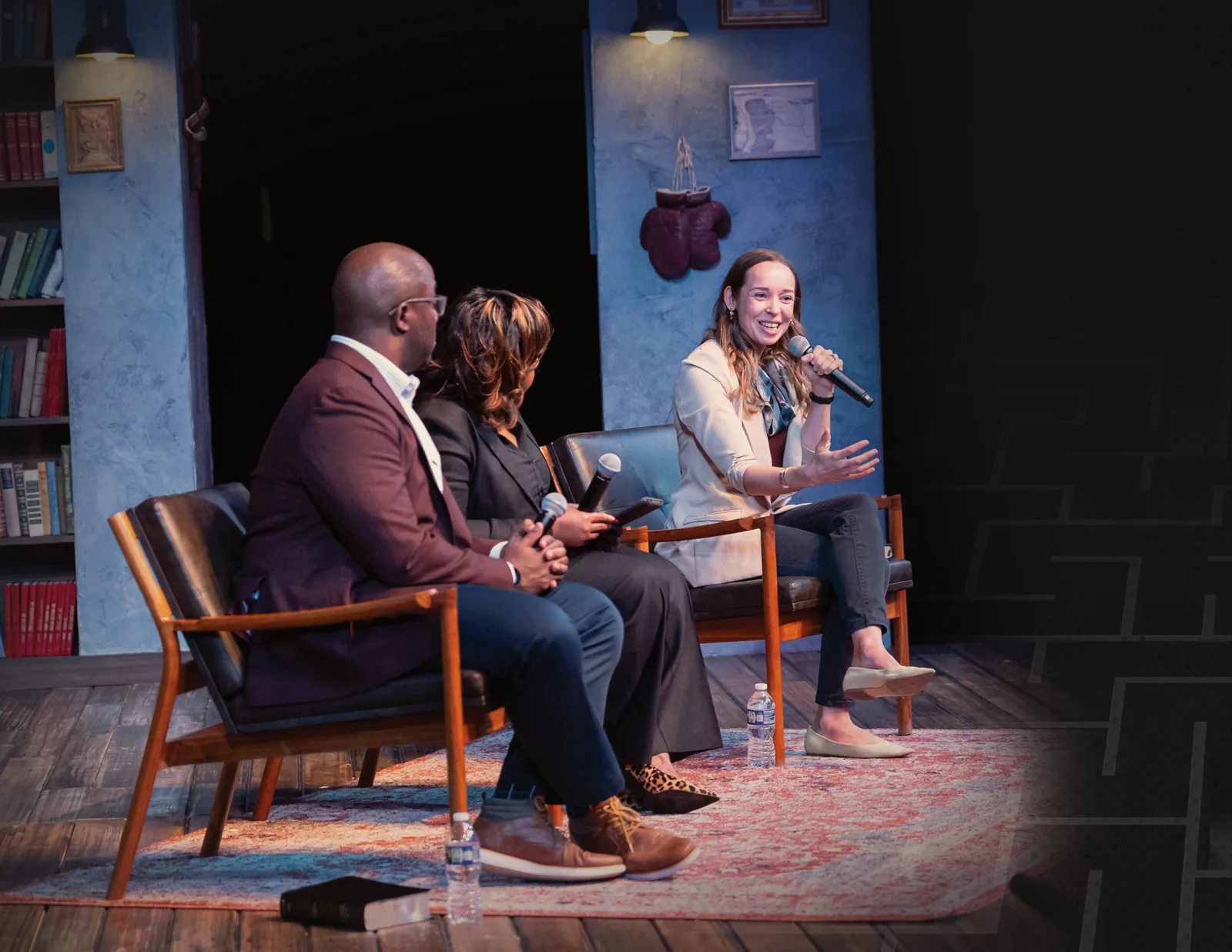 Problematic Passages panel on stage